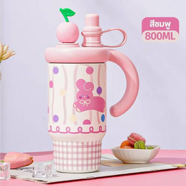 TinTin Shop แก้วเก็บอุณหภูมิ 800ML ลายการ์ตูน - TinTin Shop, ห้องครัวและอุปกรณ์