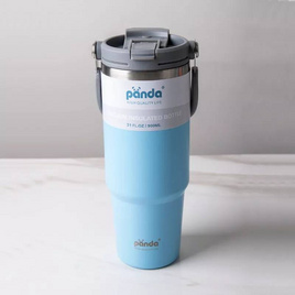 TinTin Shop แก้วเก็บอุณหภูมิ 900 Ml - ฟ้า - TinTin Shop, ห้องครัวและอุปกรณ์