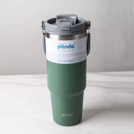 TinTin Shop แก้วเก็บอุณหภูมิ 900 Ml - เขียว - TinTin Shop, อุปกรณ์ทำครัว