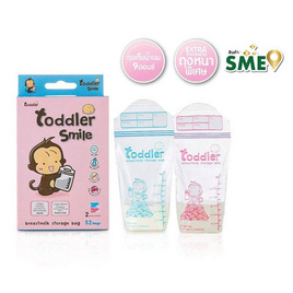 Toddler สมาย ถุงเก็บน้ำนมแม่ 9 OZ. (52 ใบ/กล่อง) - Toddler, อุปกรณ์ให้นม