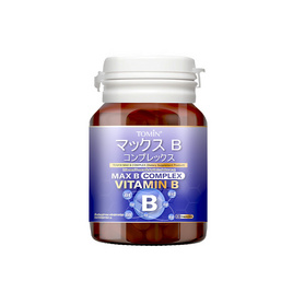 Tomin แมกซ์ บี คอมเพล็กซ์ บรรจุ 30 แคปซูล - B Complex, อาหารเสริมบำรุงสุขภาพ