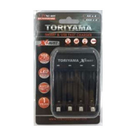 Toriyama แท่นชาร์จ รุ่น X4 USB - Toriyama, เครื่องชาร์จแบตเตอรี่