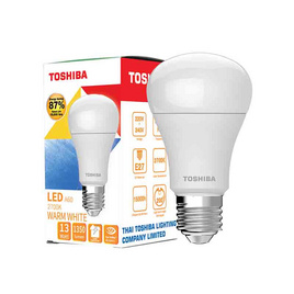 Toshiba หลอด LED Bulb G7 13W วอร์มไวท์ E27 - Toshiba, หลอดไฟ