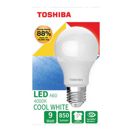 Toshiba หลอด LED Bulb G7 9W คูลไวท์ E27 - Toshiba, หลอดไฟ LED