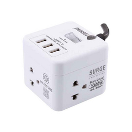 Toshino รางปลั๊ก 4 ช่อง + 3 USB 3.1 A 1 สวิตช์ 2 ม. รุ่น CU-43USB - Toshino, Toshino