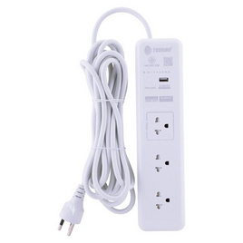 Toshino รางปลั๊กไฟ USB 3M รุ่น WT-33 - Toshino, Toshino Power Strip