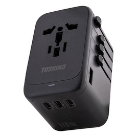 Toshino หัวแปลงปลั๊กไฟ USB รุ่น DE-100WGAN - Toshino, ปลั๊กยูเอสบี