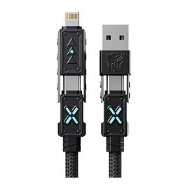 Transformer สายชาร์จ รุ่น 4 IN 1 - Black - Transformer, TOZO