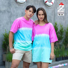 UP2ME เสื้อมัดย้อม ผ้าคอตตอน รุ่น TD14 - Up2me style, แฟชั่นผู้หญิง