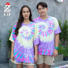 UP2ME เสื้อมัดย้อม ผ้าคอตตอน รุ่น TD8 - Up2me style, เสื้อผ้าผู้หญิง