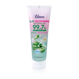 Uderma ซูตติ้งเจล Aloe Multivitamin Soothing Gel 250 กรัม - Uderma, skincare กู้ผิวสวย ปราบผิวเสีย