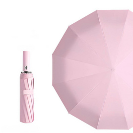 Umbrella ร่มอัตโนมัติ 24 ซี่ กันแดด กันฝน กันรังสียูวี - Umbrella, ร่มและชุดกันฝน