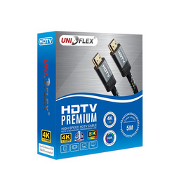 Uniflex สาย HDMI 2.0 5 เมตร UFX5M - Uniflex, อุปกรณ์คอมพิวเตอร์อื่นๆ