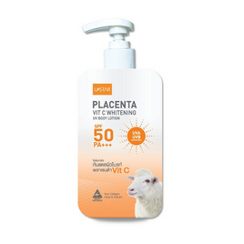 Ustar โลชั่นบำรุงผิวกาย Placenta Vit C Whitening UV Body Lotion SPF 50 PA+++ 400 กรัม - Ustar, ปกป้องผิวกายจากแสงแดด