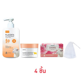Ustar เซ็ทดูแลผิวกาย Set Placenta (4ชิ้น/ชุด) - Ustar, โลชั่นบำรุง
