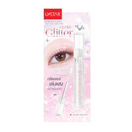 Ustar อายแชโดว์ Zignature Maxx Cover Glow Glitter 3 กรัม - Ustar, ตกแต่งดวงตา