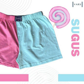 VARS กางเกงบ๊อกเซอร์ ผ้าคอตตอน 100% รุ่น Two-Tones สี ซูกัส - VARS BOXER