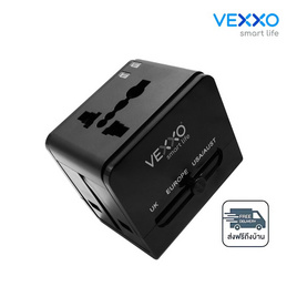 VEXXO Travel Adapter ปลั๊กแปลง 4in1 รุ่น  VAP-30W - VEXXO, โปรโมชั่น สินค้าเครื่องใช้ไฟฟ้า และไอที