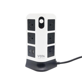 VOX ปลั๊กไฟ รุ่น TW-2112U (3M) - VOX, รางปลั๊กไฟ