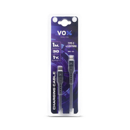 VOX สายชาร์จ Type-C to LightningS3CL 1M - VOX, อุปกรณ์สำหรับโทรศัพท์