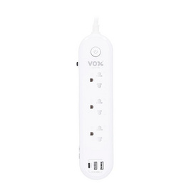 VOX ปลั๊กไฟโนว่า USB 3M รุ่น NL-131C - VOX, รางปลั๊กไฟ