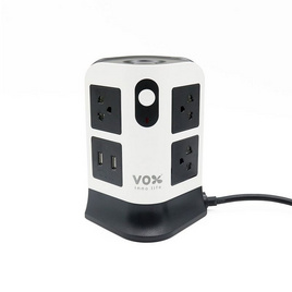 VOX ปลั๊กไฟโนว่า USB 7ช่อง 3M รุ่น NV-T272U - VOX, เครื่องใช้ไฟฟ้า