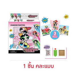 VR Toys ไดมอนเพ้นท์ติ้งพาวเวอร์พัฟเกิร์ล (1 ชิ้น คละแบบ) - V.R TOYS, V.R TOYS