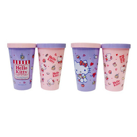 VS Duo แก้วน้ำ Hello Kitty 650 ml. ( 2 ใบ / 1 ชุด ) - VS, ห้องครัวและอุปกรณ์