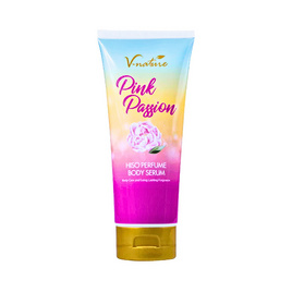 V Nature บอดี้เซรั่ม Hiso Perfume Body Serum Pink Passion 200 มล. - V Nature, โลชั่นบำรุง
