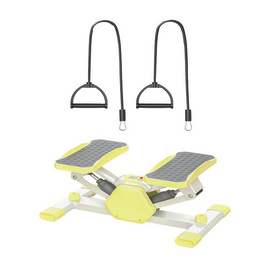 V-Shape stepper เครื่องออกกำลังกายแบบเหยียบข้าง กระชับสัดส่วน แถมสายยางยืด - No Brands, สินค้าเพื่อสุขภาพ