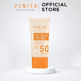 Venita ครีมกันแดด Anti Acne Care Sunscreen SPF50/PA+++ 30 มล. - Venita, ป้องกันแสงแดด