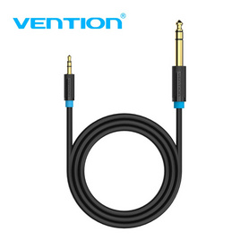 Vention สายแปลงสัญญาณเสียง 6.5 mm. เป็น 3.5 mm (BABBD) 50 ซม. - Vention, อุปกรณ์แปลงสัญญาณ