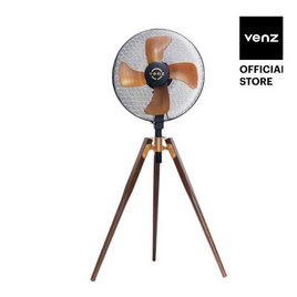 Venz พัดลมไม้แท้ ตั้งพื้น 18 นิ้ว รุ่น Pixel Classic - Venz, 7Online