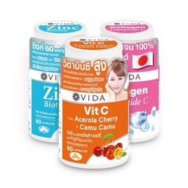 Vida โปรบำรุงผิวคูณ 3 - Vida, Beauty Supplement ผิวฉ่ำอิ่มน้ำ ท้าลมฝน