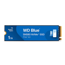 WD SSD M.2 NVMe 2280 รุ่น Blue SN580 1TB - WD, โซลิดสเตทไดร์ฟ (SSD)