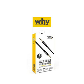 WHY หูฟังมีสาย Aux 3.5  รุ่น AU-1031 - Why, มือถือและอุปกรณ์ไอที