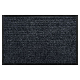 WSP พรมดักฝุ่นเช็ดเท้า BMX-208/GY รุ่น DOUBLE RIBBED MAT สีเทา ขนาด 40X60 ซม. - WSP