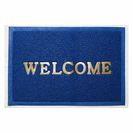 WSP พรมดักฝุ่น WELCOME สีฟ้า ขนาด 40X60 ซม. - WSP, 7Online