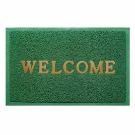 WSP พรมดักฝุ่น WELCOME สีเขียว ขนาด 40X60 ซม. - WSP, 7Online