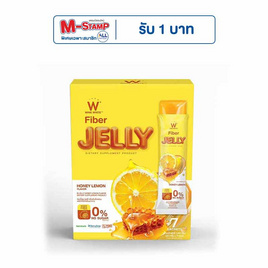 W JELLY HONEY LEMON FLAVOR DIETARY กลิ่นฮันนี่ เลม่อน บรรจุ 7 ซอง - Wink White, ความงามและสุขภาพ