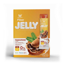 W JELLY TAMARIND FLAVOR DIETARY กลิ่นมะขาม บรรจุ 7 ซอง - Wink White, อาหารเสริม