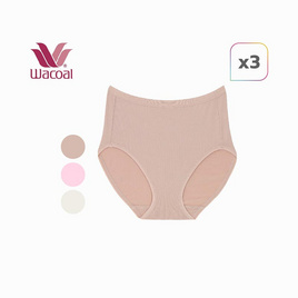 Wacoal Panty กางเกงชั้นใน (ครีม,ชมพู,เบจ) 3 ตัว - Wacoal, ไอเทมแฟชั่น แพ็กสุดคุ้ม