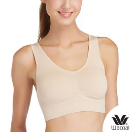Wacoal ชุดชั้นในสวมหัว ไร้โครง ไร้ตะเข็บ Seamless Bra รุ่น WH9C24 - Wacoal, ชุดชั้นใน