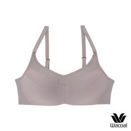 Wacoal ชุดชั้นในไร้โครง ตกแต่งตาข่าย Surprise Wireless Bra รุ่น WB9V08 - Wacoal, ชุดชั้นใน