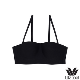 Wacoal ชุดชั้นในไร้โครง (เกาะอก/สลับสายบ่า)Surprise Wireless Top Bra รุ่น WB9V09 สีเนื้ออมชมพู - Wacoal, ชุดชั้นใน