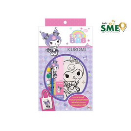 Wanna DIY Colouring Bag กระเป๋าผ้าระบายสี KUROMI - Wanna, อุปกรณ์ตกแต่ง, อุปกรณ์งานฝีมือ