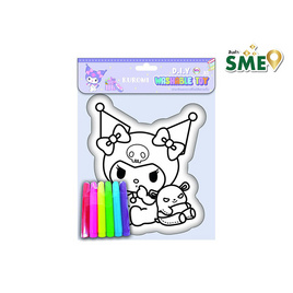 Wanna Kuromi ตุ๊กตาระบายสีซักได้ D.I.Y Washable Toy - Wanna, สินค้าใหม่เครื่องเขียน