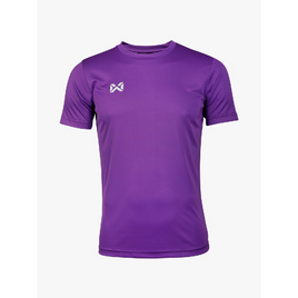 Warrix เสื้อฟุตบอลคอกลมแขนสั้น สีม่วง - WARRIX, เสื้อผ้า