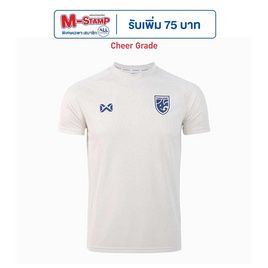 Warrix เสื้อเชียร์ทีมชาติไทย 2024/25 Ivory Prestige สีขาวไอวอรี WA-243FBATH53 - WARRIX, เสื้อผ้าผู้ชาย