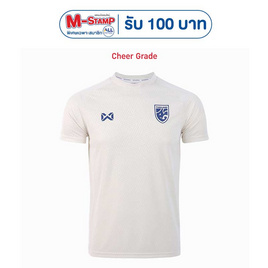 Warrix เสื้อเชียร์ทีมชาติไทย 2024/25 Ivory Prestige สีขาวไอวอรี WA-243FBATH53 - WARRIX, แฟชั่น
